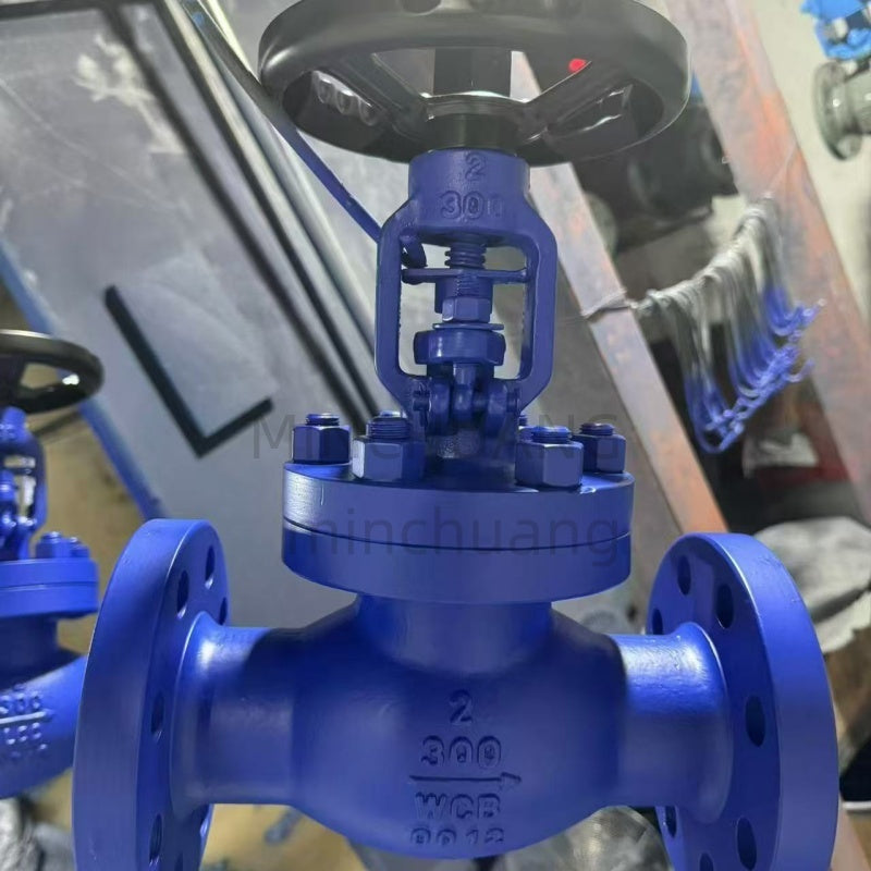 American standard steam heat transfer oil corrugated pipe cast steel stop valve