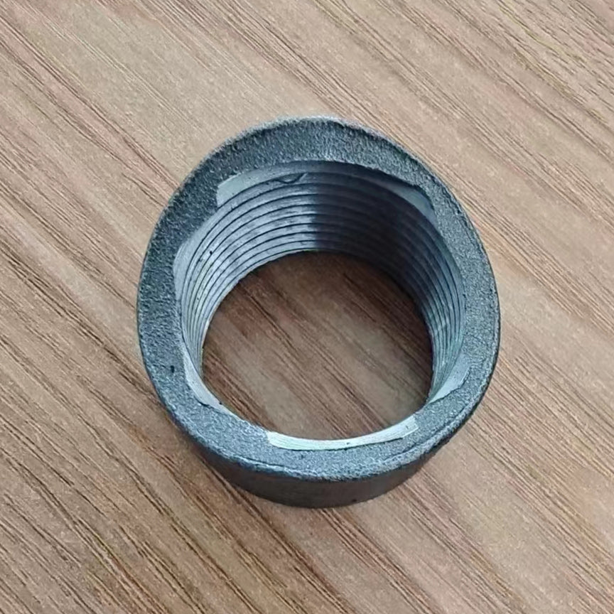 Black steel threaded outlet carbon steel fittings for fir protection.
