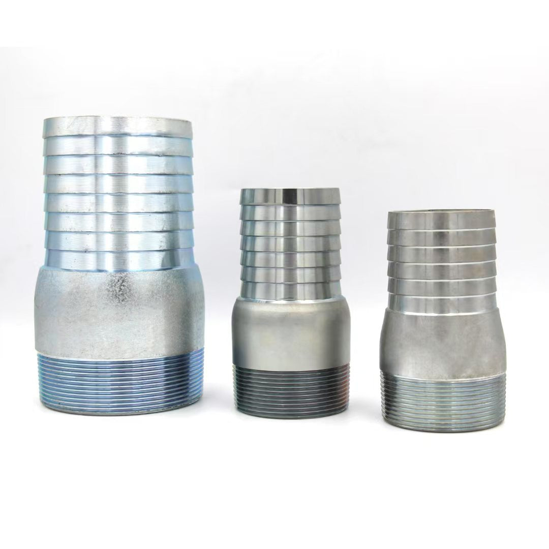 Carbon steel pipe joint galvanized threaded