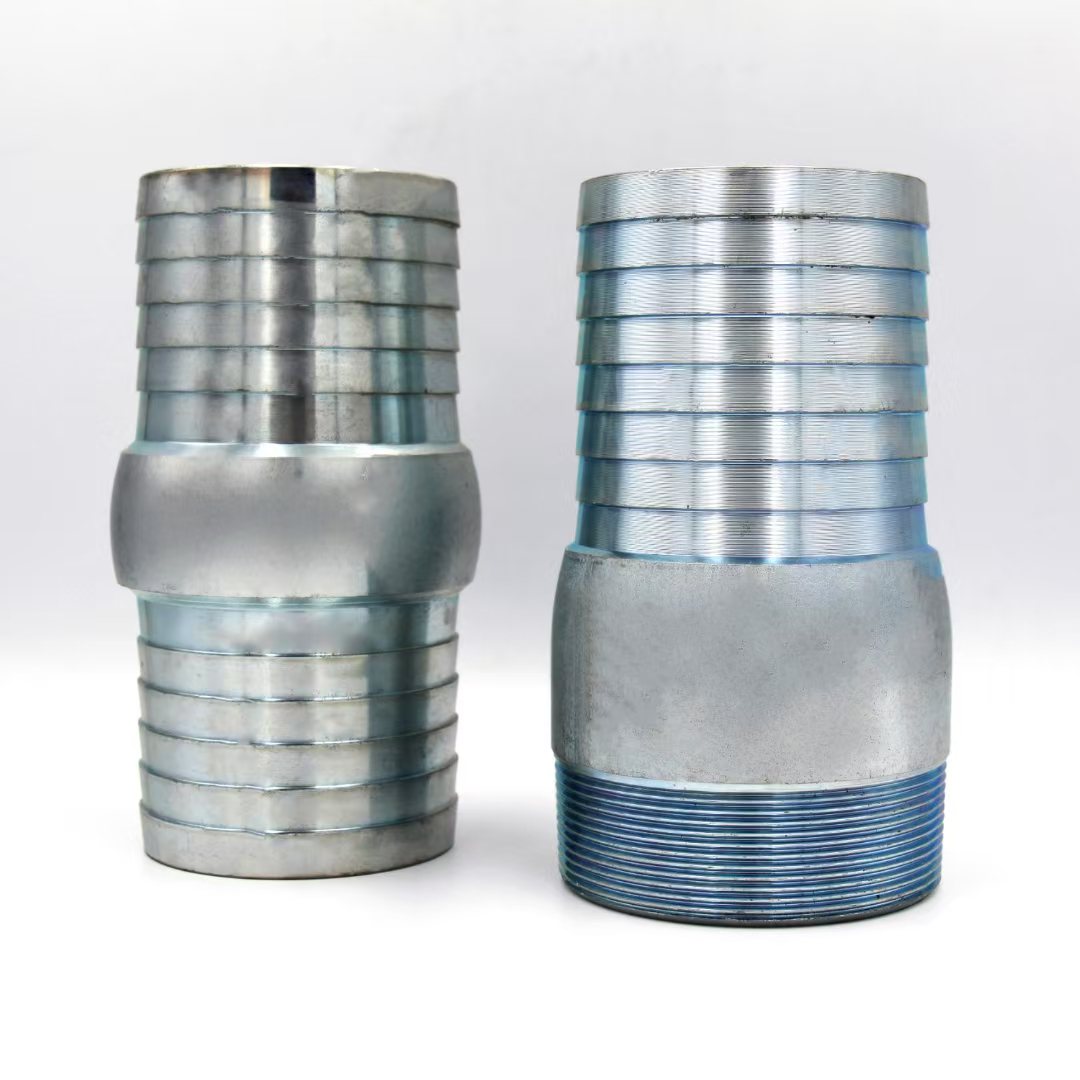 Carbon steel pipe joint galvanized threaded