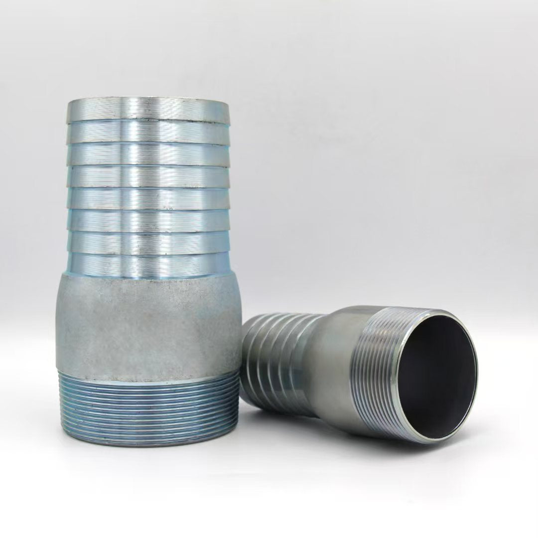 Carbon steel pipe joint galvanized threaded