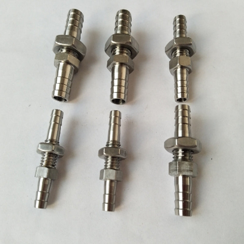 Stainless steel partitioned hose couplings