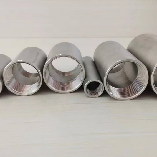 Stainless steel pipe fittings, full thread