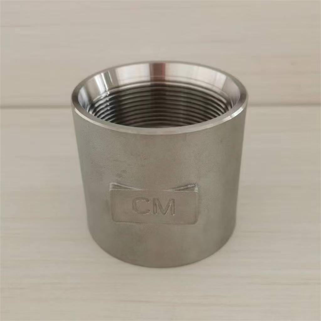 Stainless steel socket couplings.