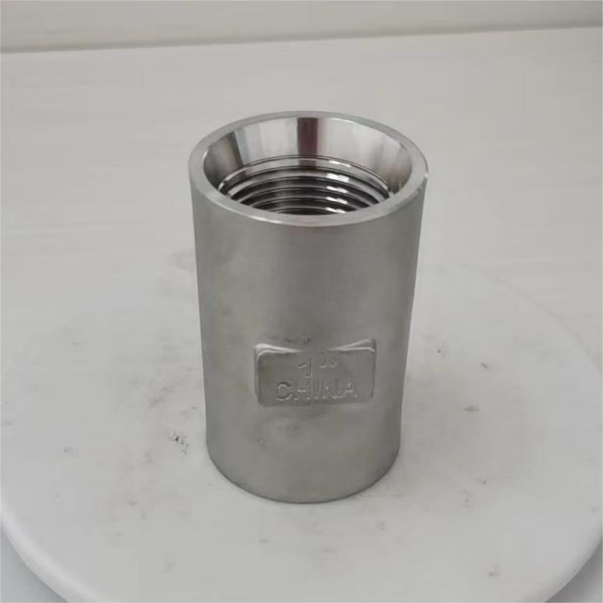 Stainless steel socket couplings.