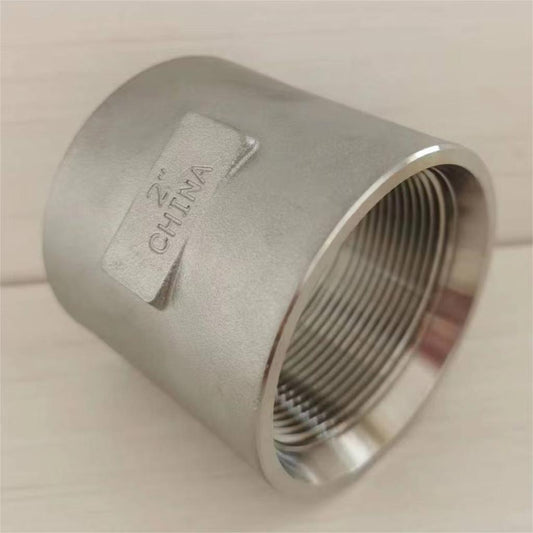 Stainless steel socket couplings.