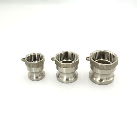 Threaded wheel lock coupling
